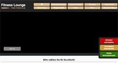 Desktop Screenshot of fitness-cham.de